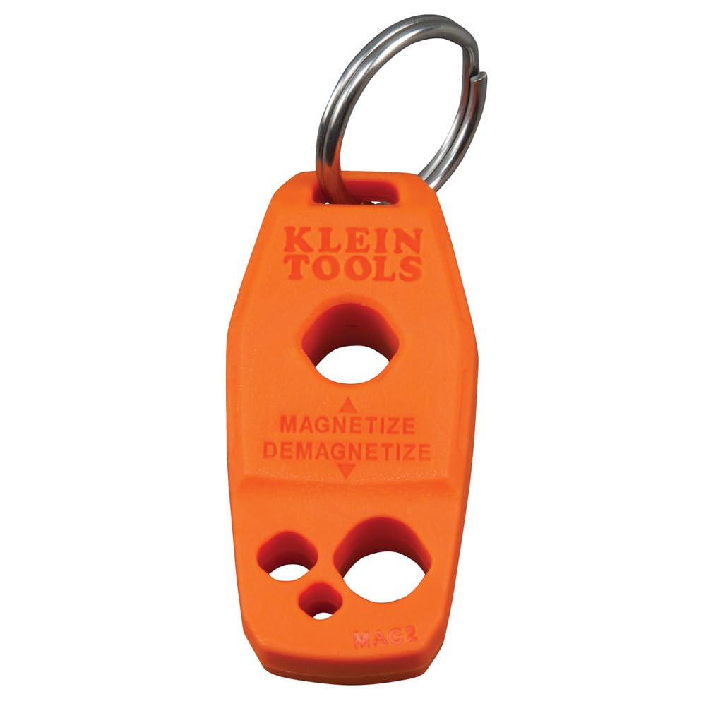 Klein Tools 85148 Screwdriver Set with Magnetizer/Demagnetizer for Magnetic Tips, Flathead and Phillips, Home Improvement, 9-Piece