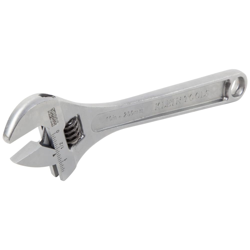 Klein Tools 507-10 10-Inch Extra-Capacity Adjustable Wrench