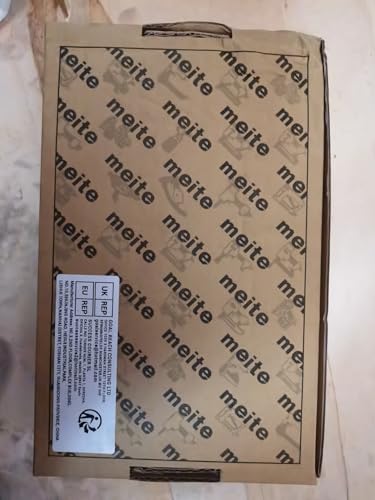 meite MT7116 Pneumatic Upholstery Stapler - 22 Gauge 71 Series 9MM (3/8-Inch) Crown 6-16MM (1/4-Inch to 5/8-Inch) Leg Length Fine Wire Stapler Air-Powered Furniture Stapler
