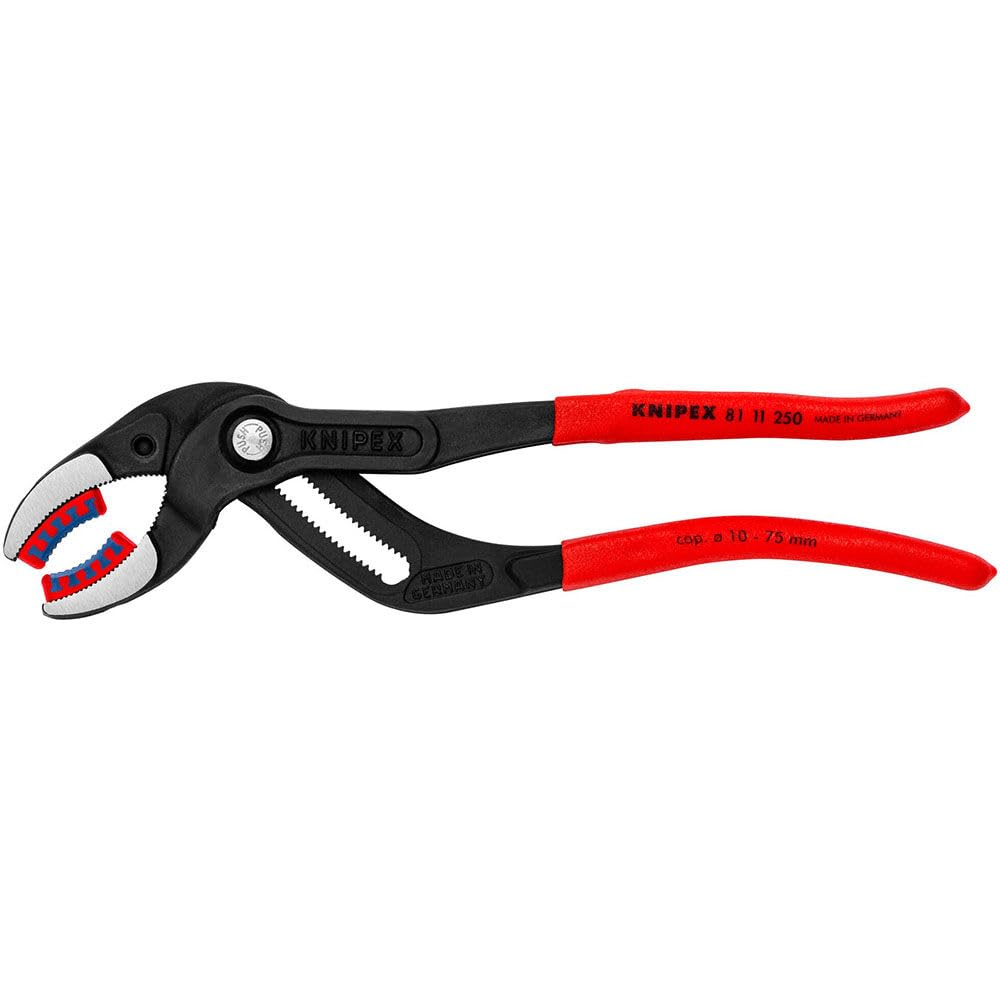 Pipe Gripping Pliers-Replaceable Plastic Jaws