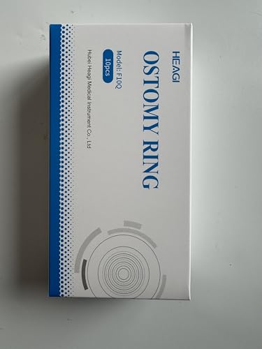 30 PCS Ostomy Barrier Rings, 2 mm Thickness Moldable Ostomy Rings Medical Grade Hydrocolloid Adhesive Barrier Rings Better Seal for Ostomy Bags (3 Box of 30)