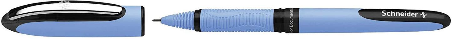 Schneider Pen, One Hybrid N, 0.5 mm, Pack of 10, Black (183501)