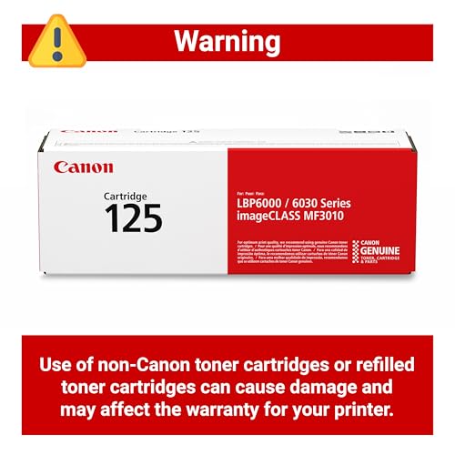 Canon Genuine Toner Cartridge 125