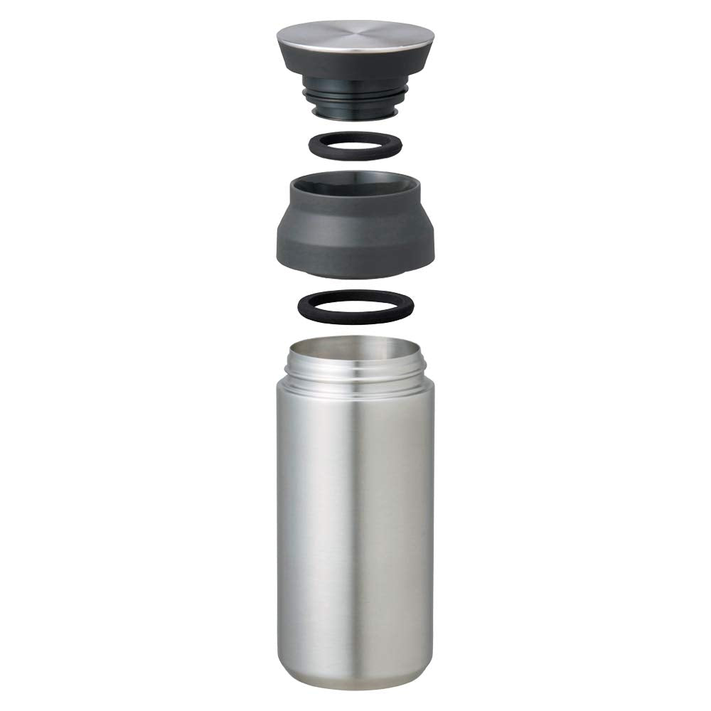 KINTO 20932 Travel Tumbler, 11.8 fl oz (350 ml), White, Double Wall Vacuum Construction, Heat and Cold Retention