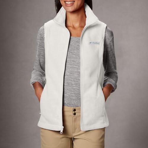 Columbia Women's Benton Springs Vest, Sea Salt, 2X Plus
