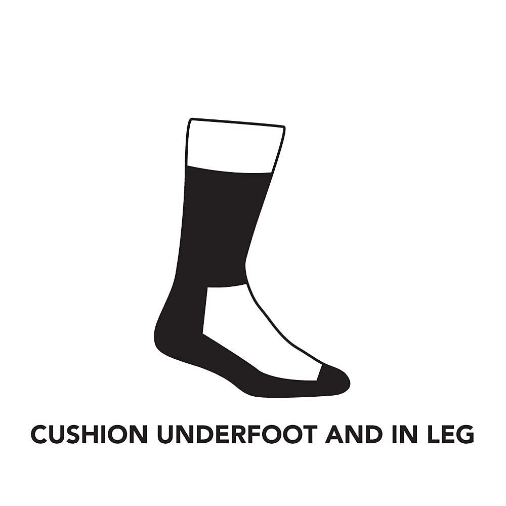 Darn Tough Men's VanGrizzle Boot Midweight with Cushion Hiking Sock (Style 1980) - Charcoal, Large