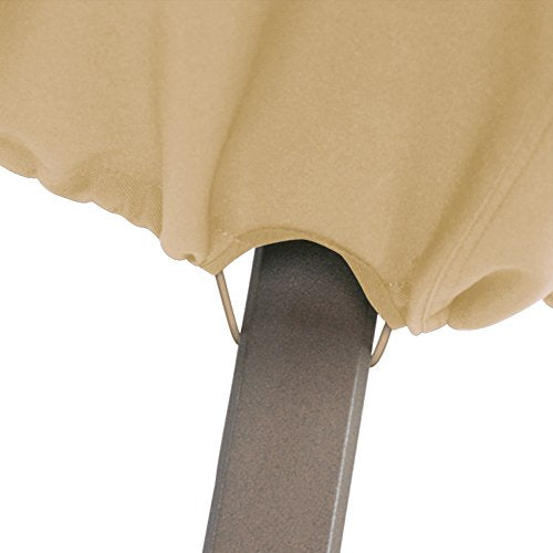 Classic Accessories Terrazzo Stackable Patio Chair Cover-All Weather Protection Outdoor Furniture Cover (58972-EC)