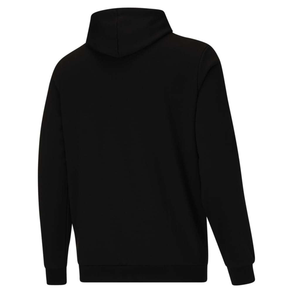 PUMA Men's Essentials Big Logo Fleece Hoodie Bt, Cotton Black, XX-Large Big Tall