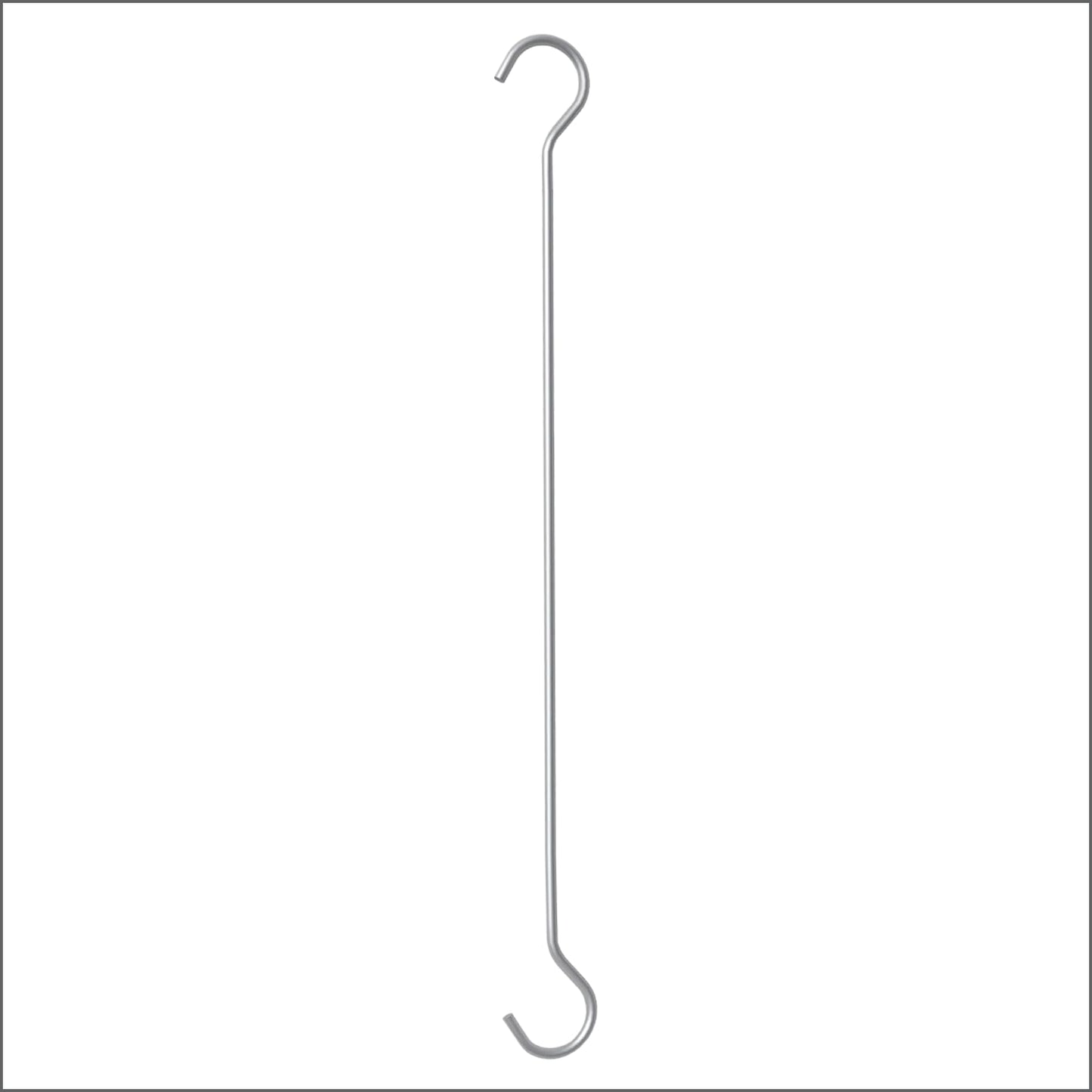 Clip Strip 50 Pack Ceiling and Window Double C Display Hook Sign Holders Brand, 12", Steel, 3/32" Diameter, Banner, Poster, and Sign Hanger