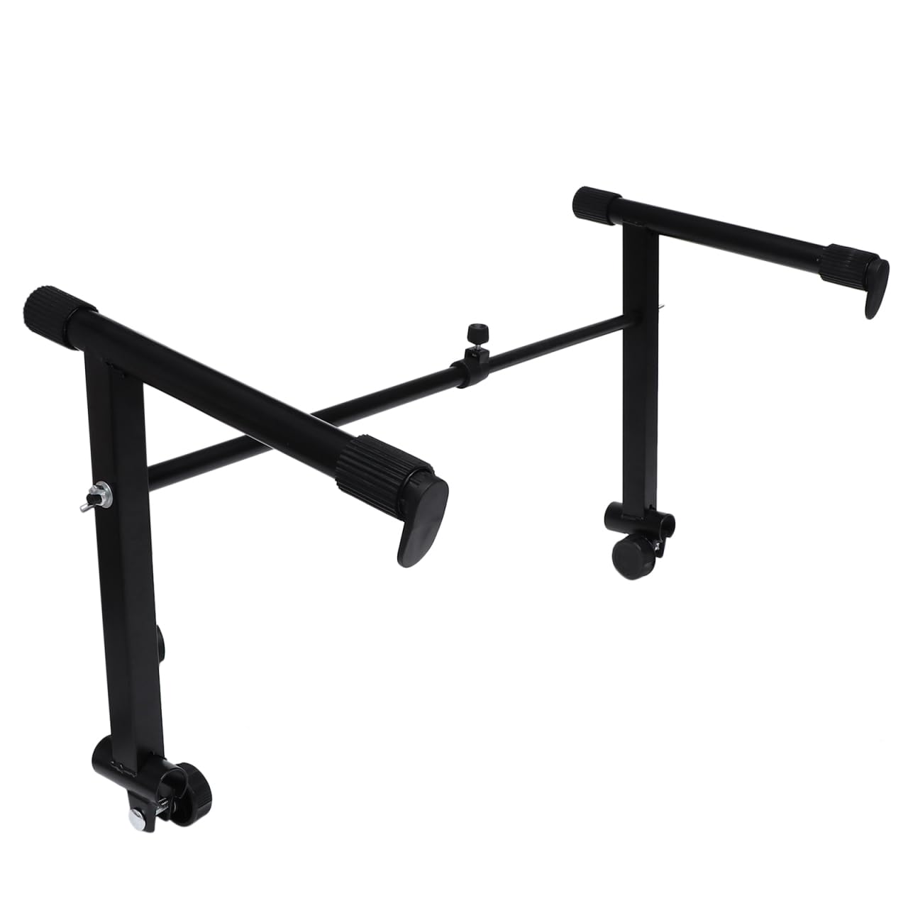 Generic Electronic Keyboard Stand Adjustable Double Braced Legs Practical Keyboard Bracket for Digital and Electronic Pianos 17.71 X 14.56 X 12.20 Inches