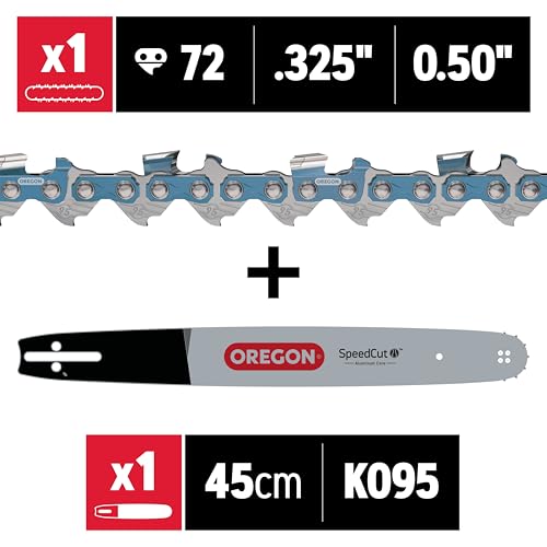 Oregon 584408 Combo Speedcut Bar/Chain, 18"