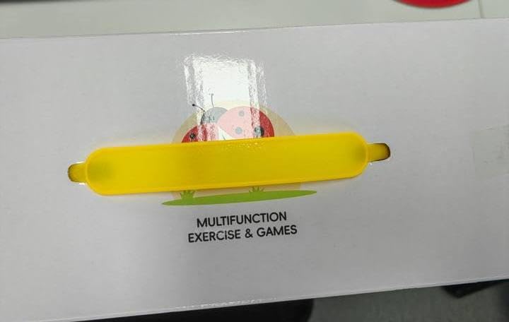 3 in 1 Children's Sports Set, Musical Jump, Toss Ring Game Toys, Stomping Launch Rocket Launcher for Kids, Sports Outdoors Toy for Ages 5-7 with Remote Control Outside Toys for Kids Ages 3 4 5 6 7 8 9