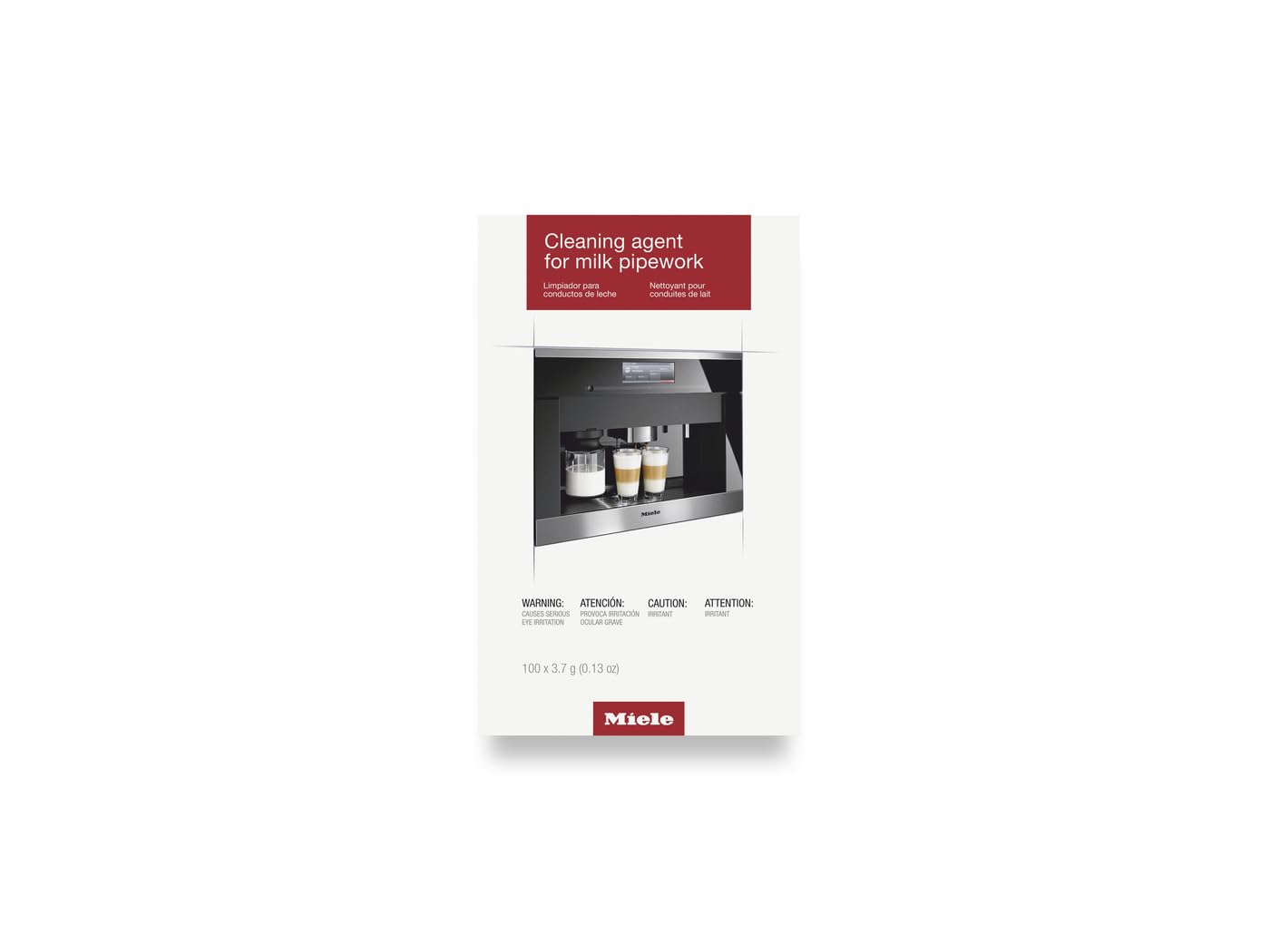 Miele Pipework Cleaner for Coffee Machines, 100 Sachets - 10182210