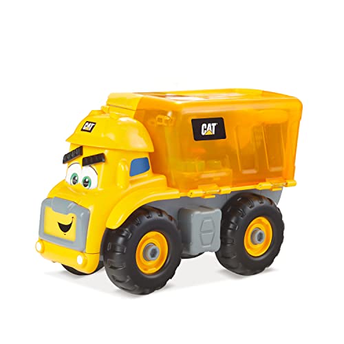 CAT Construction Toys, Junior Crew, Fix-It Fleet Phillip Preschool Learning Set Construction Vehicle, Ages 3 and Up