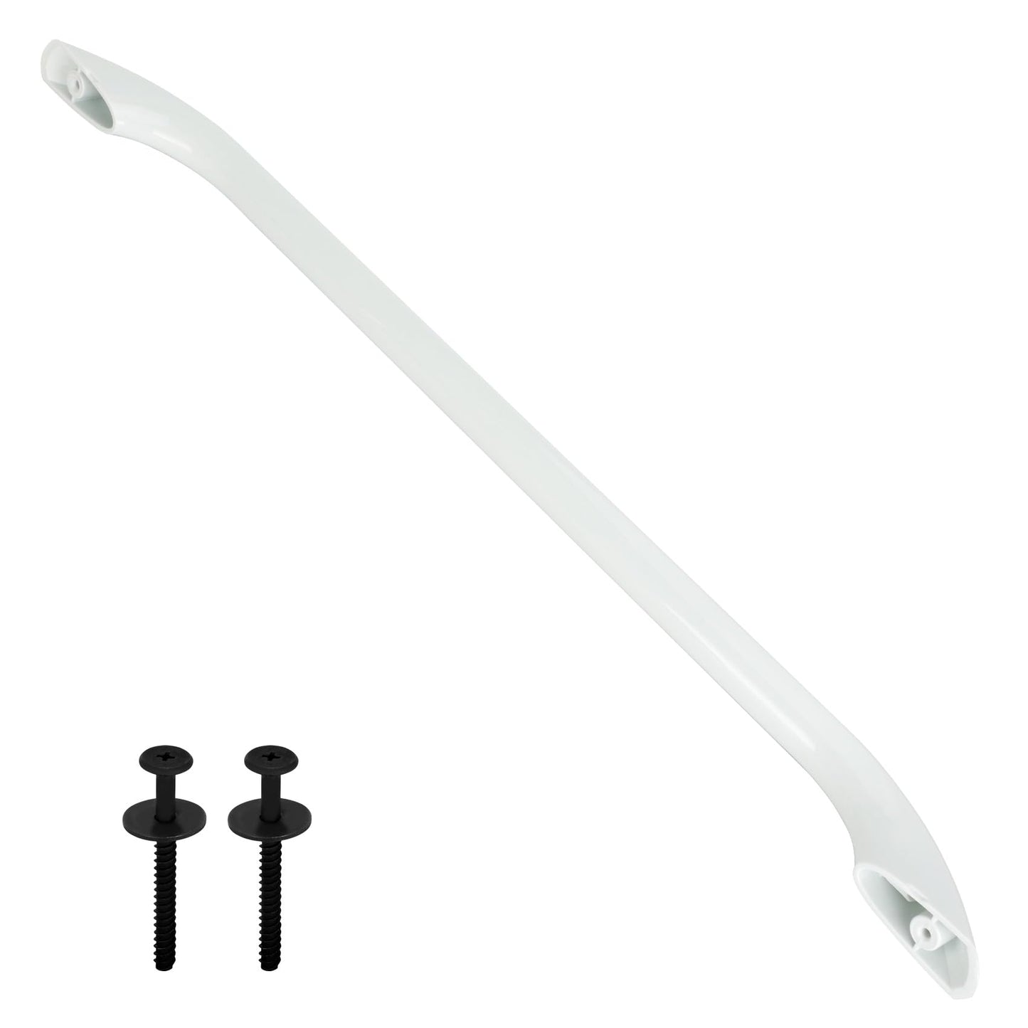 Upgraded 316443601 Oven Door Handle Replacement Compatible with Kenmore Frigidaire Electrolux Electric Oven Range Stove，Include 2Pcs 316433300 Oven Door Handle Screws