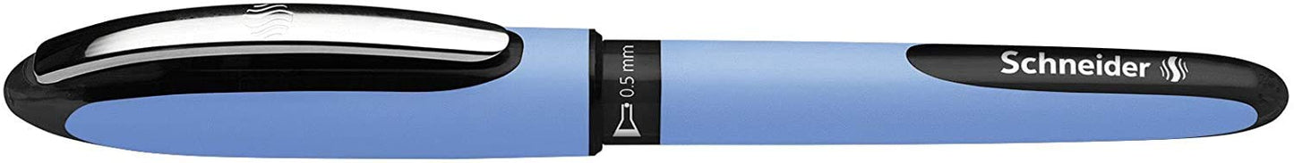 Schneider Pen, One Hybrid N, 0.5 mm, Pack of 10, Black (183501)