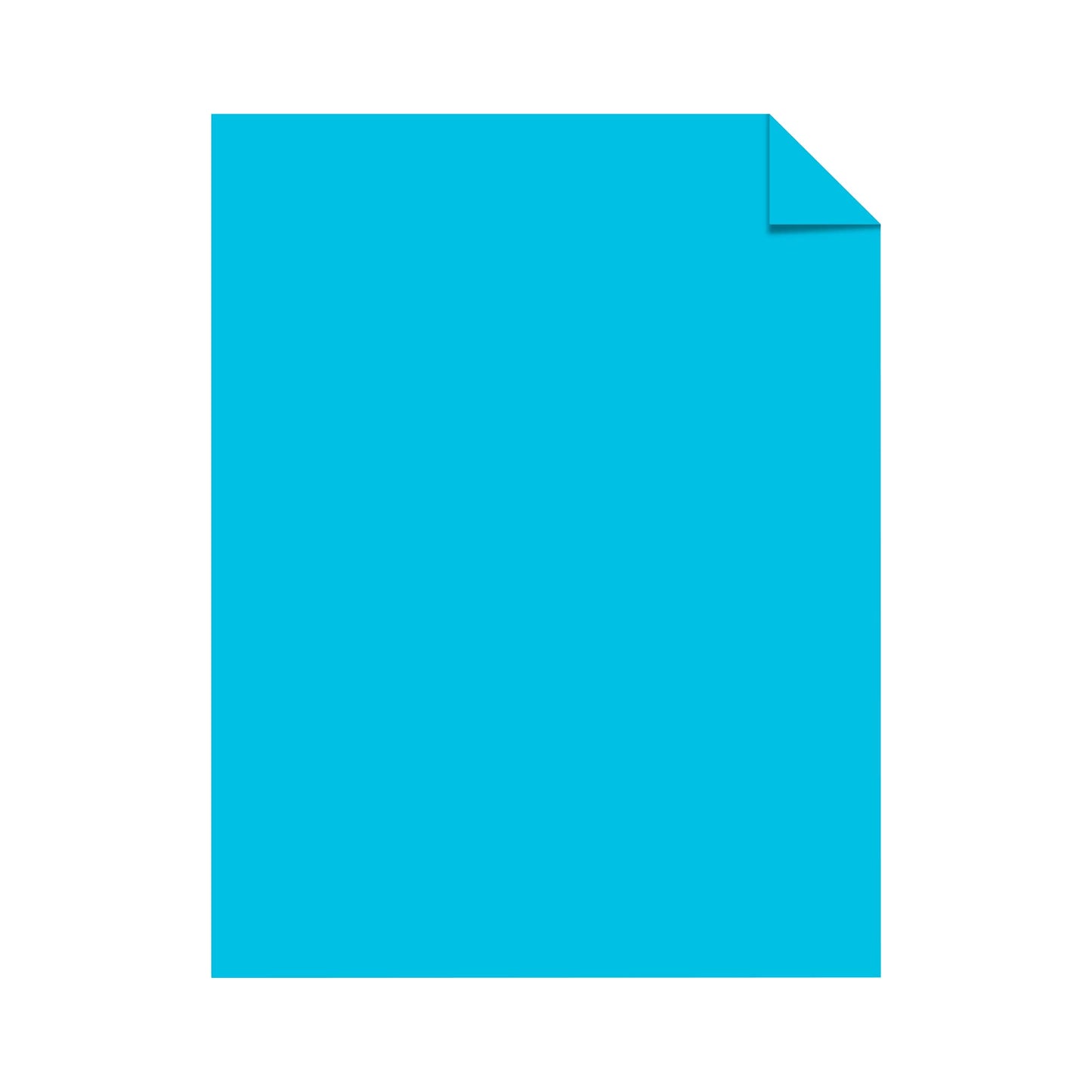 Neenah Astrobrights Premium Color Cardstock, 65 lb, 8.5 x 11 Inches, 250 Sheets, Lunar Blue