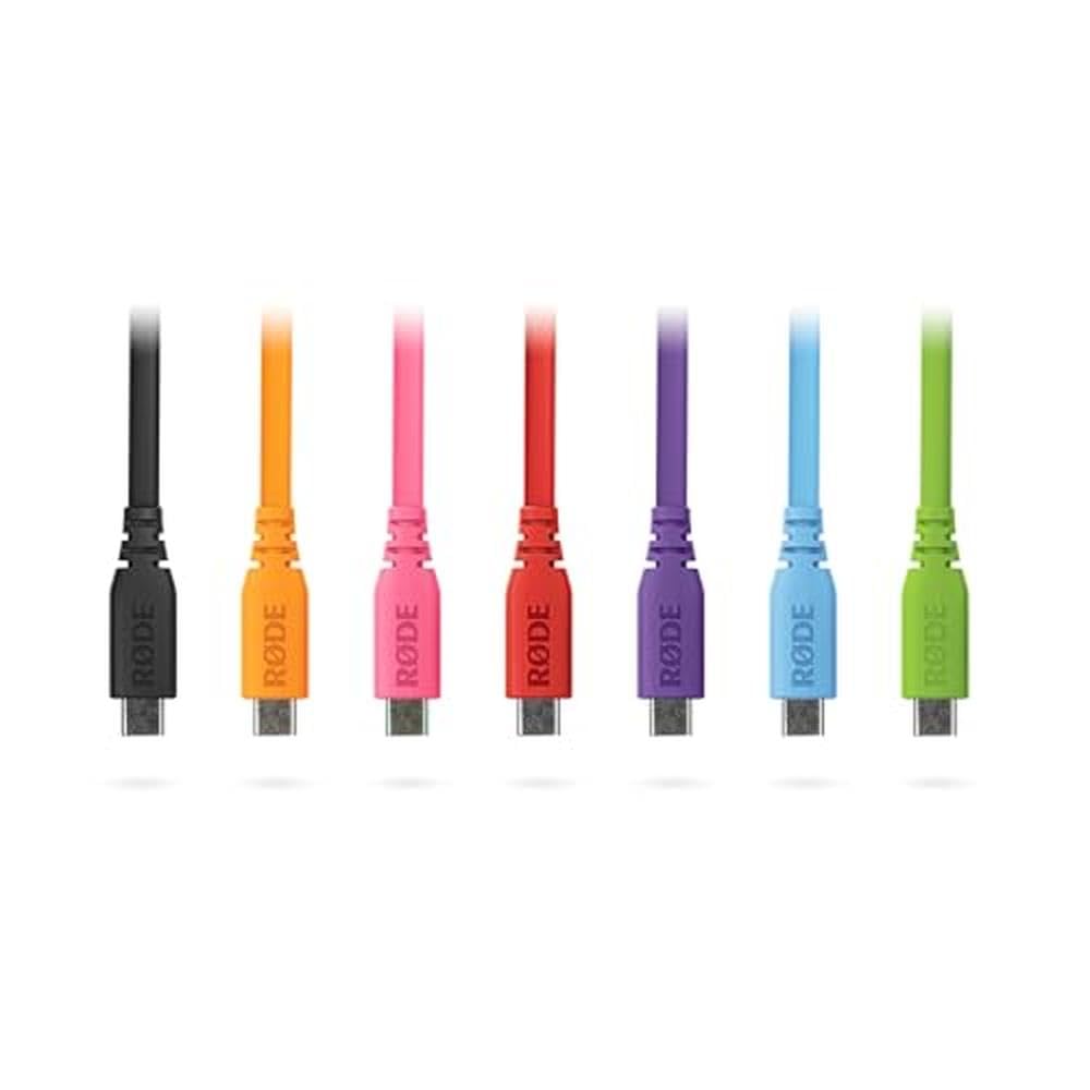 RØDE SC17 USB-C to USB-C Flat Cable (1.5m, Pink)