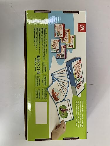Coogam Sight Words Educational Flashcards - 220 Dolch Sightwords Game with Pictures & Sentences,Literacy Learning Reading Cards Toy for Kindergarten,Home School Kids