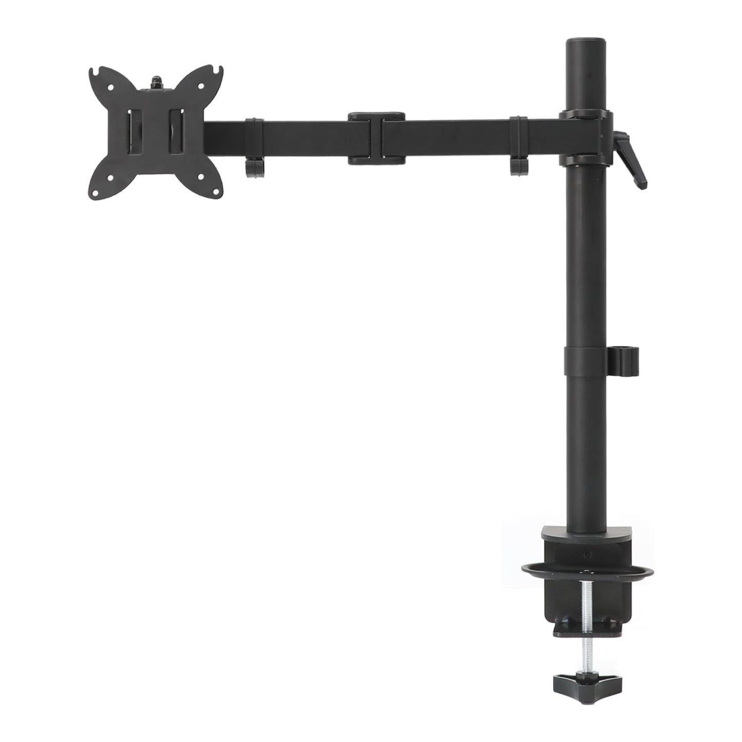 Amazon Basics Adjustable Single Computer Monitor Arm Mount, Holds up to 32" Monitors