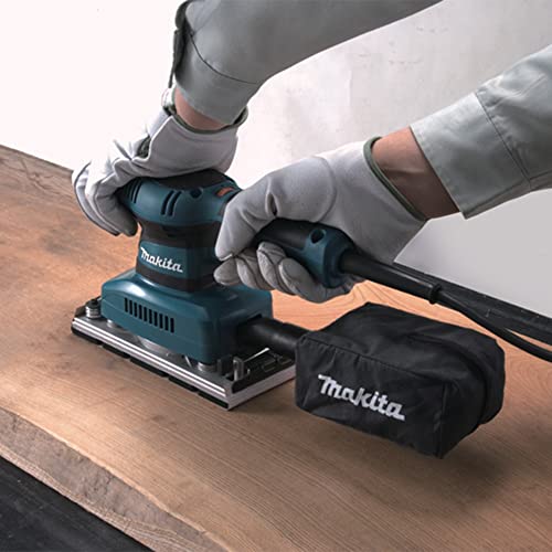 Makita Sheet Finishing Sander, 1/3 in, 1.7 A, Teal (BO3710)