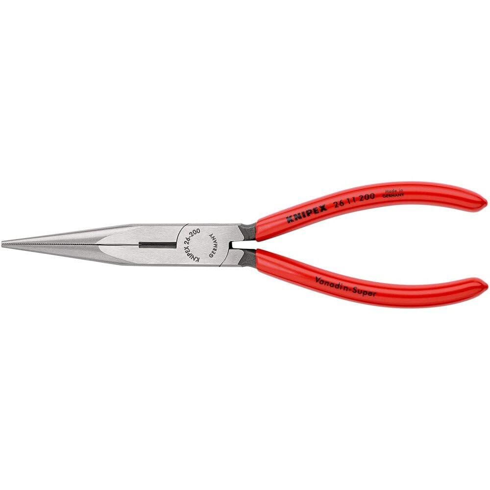 Knipex 2611200SBA 8-Inch Long Nose Pliers with Cutter