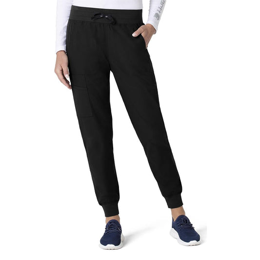Carhartt Tall Size Women's Force Jogger Pant, Black, Large
