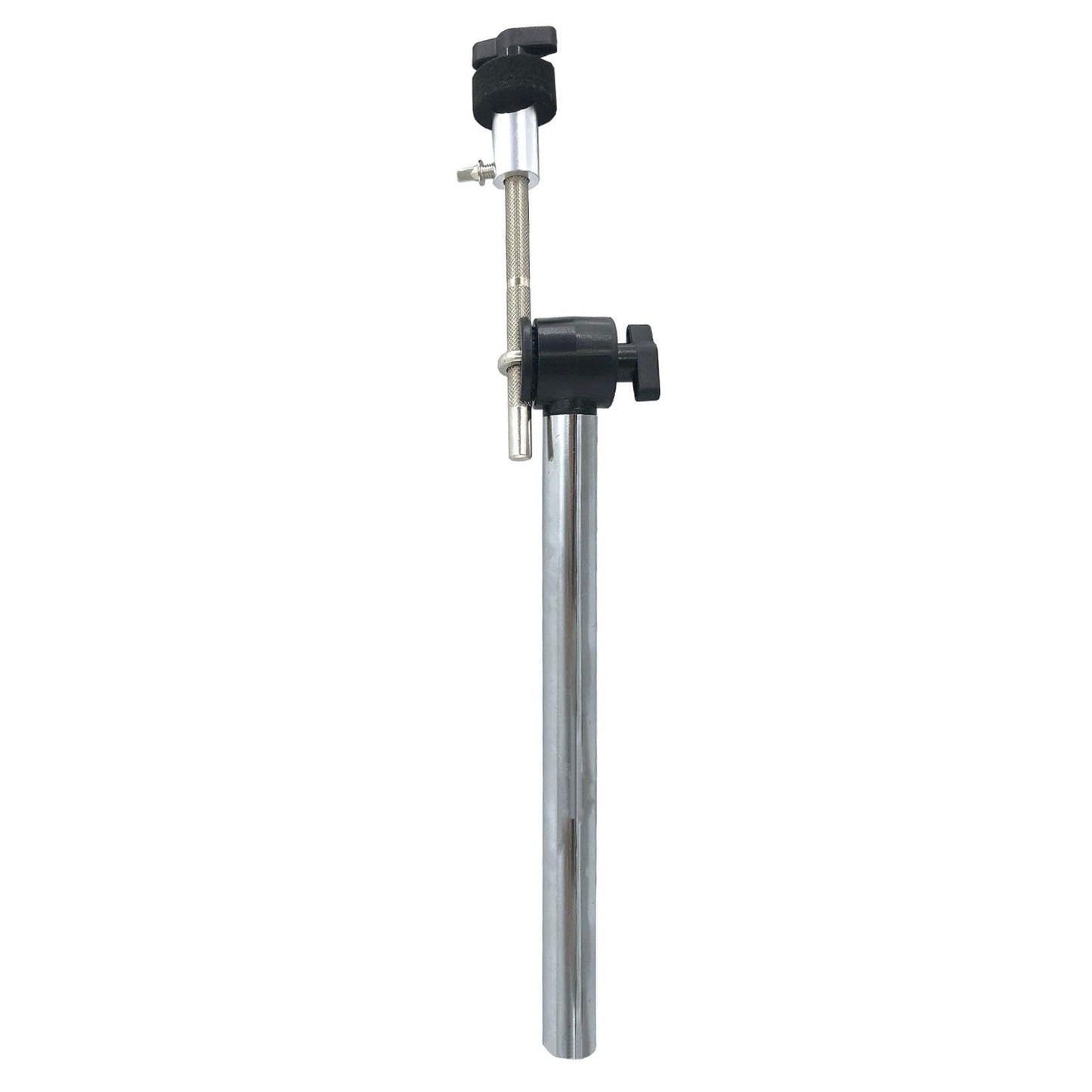 TUOREN Electronic Drum Cymbal Mount Holder Metal Straight Cymbal Mounting Arm Percussion Electronic Cymbal Pad Boom Arm Compatible with Roland Electronic Drum Set Accessories