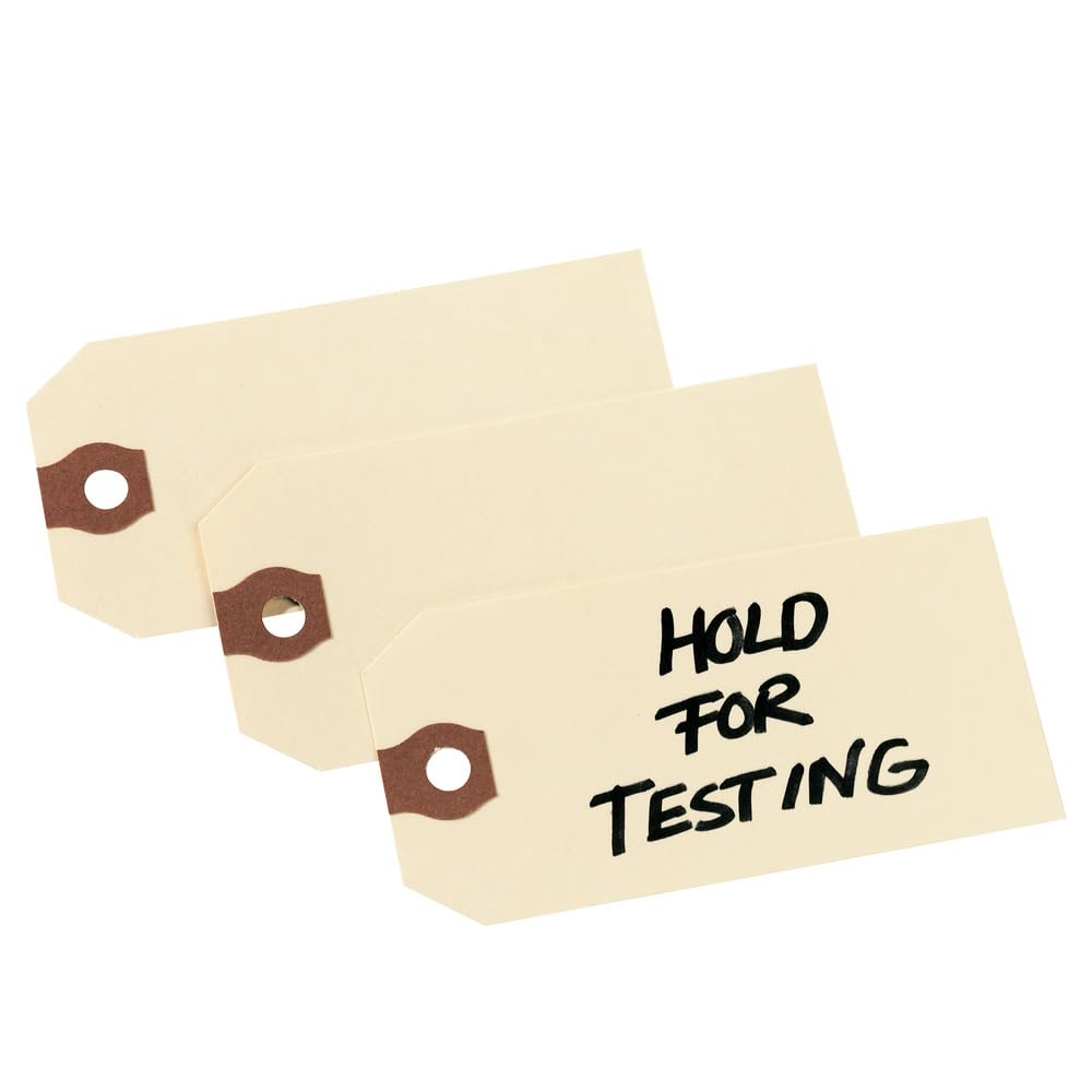 Manila Shipping Tags - Unstrung, Manila, 3-3/4" x 1-7/8"