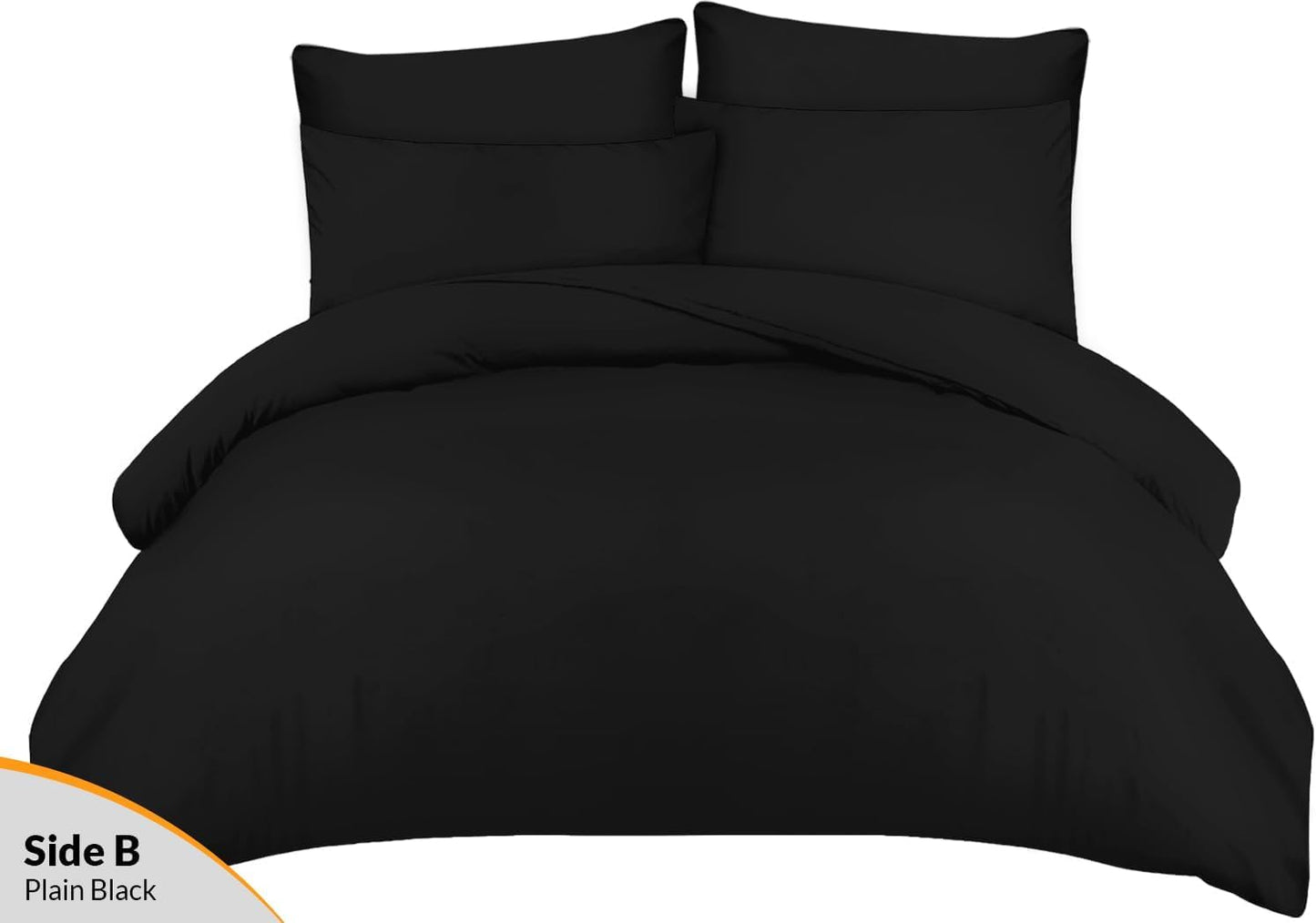 Pamposh Duvet Cover Queen Premium Microfiber Bedding Set 3 Pieces Includes 1 Queen Size Duvet Cover (90" x 90") with Zipper Closure & 2 Pillow Shams