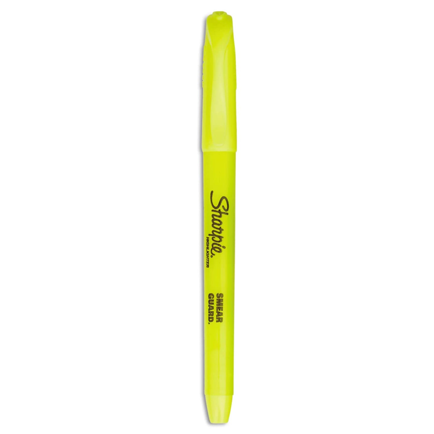 Sharpie Pocket Highlighters, Narrow Chisel Tip, Yellow, 36 Count
