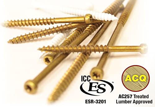 GRK Fasteners 116724 FIN/Trim #8 x 1-1/2" Screws 600CT