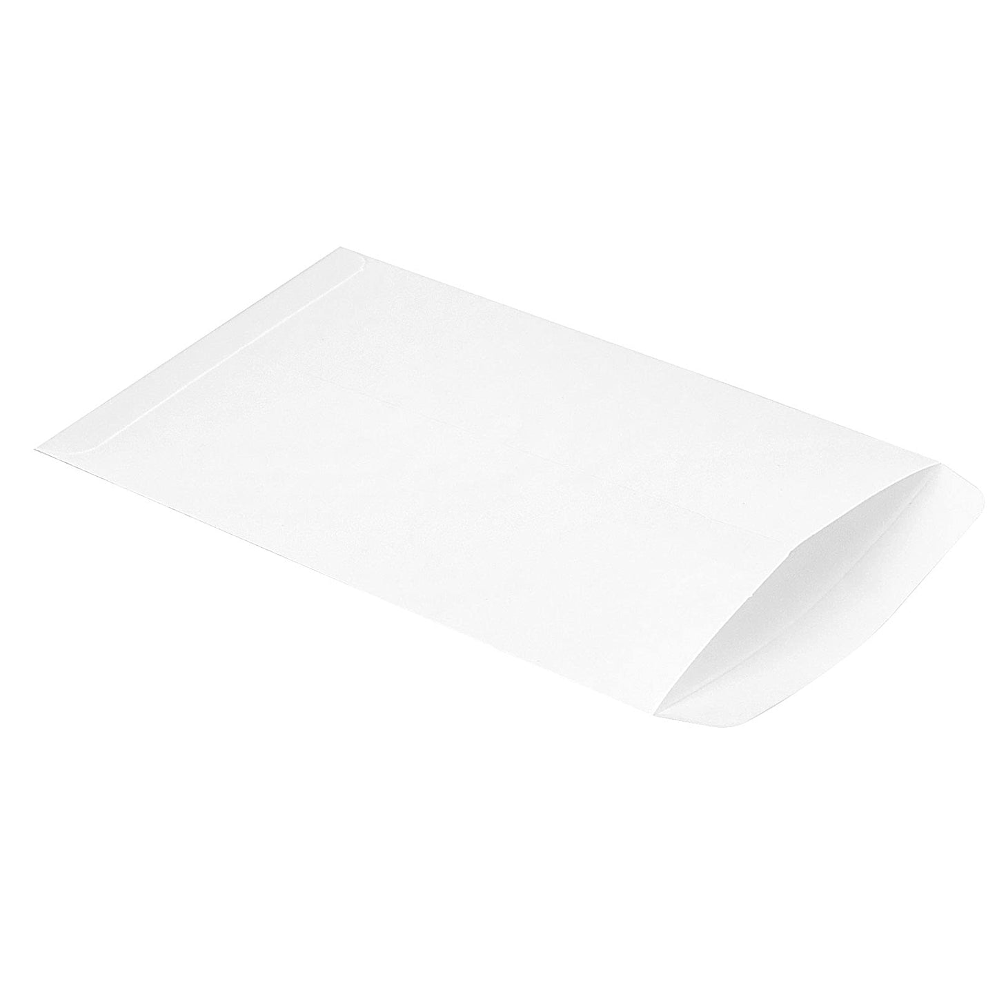 ZOENHOU 600 Pack 6.5 x 4 Inch 7 Coin White Money Envelopes, Durable Thick Small Part Envelopes, Bank Envelope for Cash Coin Jewelry Note Garden Use,100 GSM