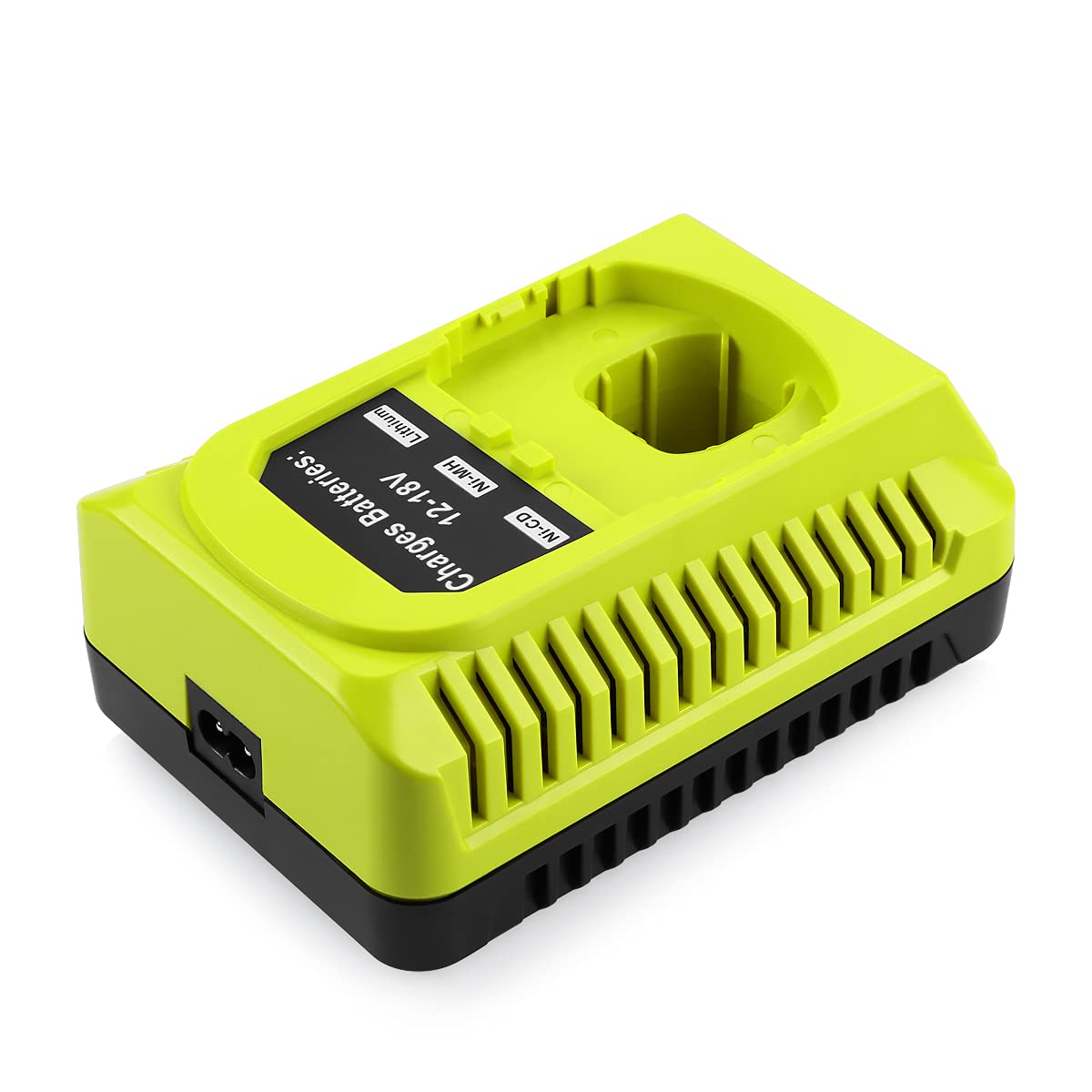 Powilling 18V P117 Charger for Ryobi 18V One+ Battery, Dual Chemistry Li-ion NiCad NiMh Battery Charger for P100 P102 P108 P189 P197 P103 P105 P107 P190 P191 PBP002 PBP005 for Ryobi 18 Volt Batteries