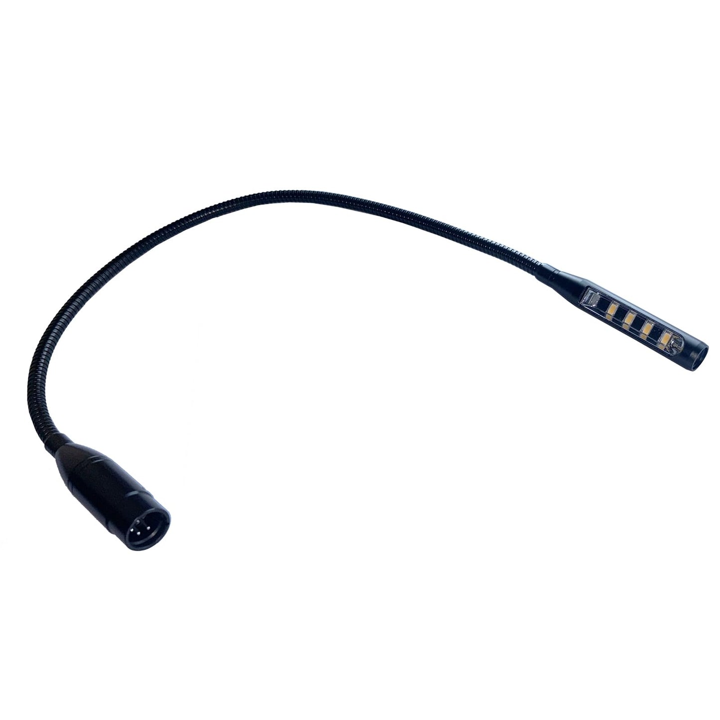 LED Mixer Consle Light with Adjustable Gooseneck XLR 4PIN Straight LEDs Compatible with Midas Yamaha BEHRINGER Allen & Heath Mixer