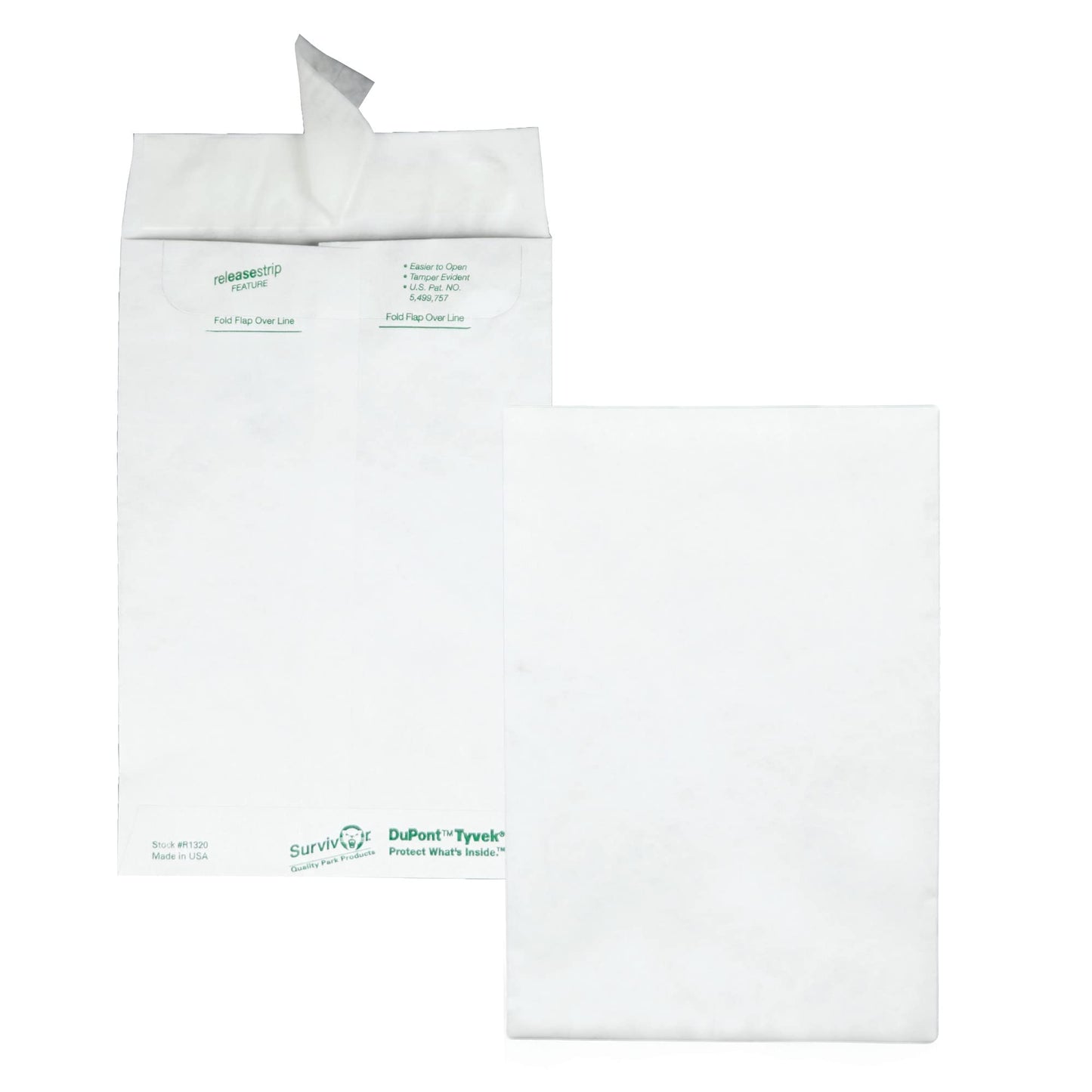 Quality Park Tyvek Catalog Envelope, 6-Inch X 9-Inch, White 100 Envelopes (R1320)