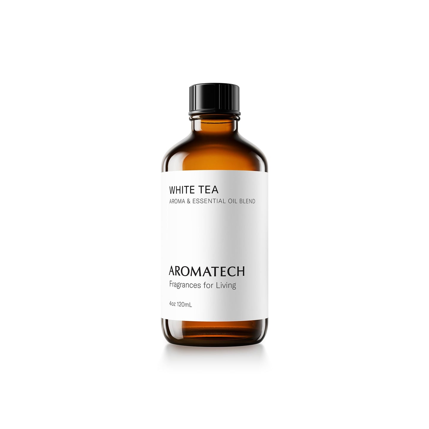 AromaTech White Tea Premium Aroma Oil – Soothing & Delicate Home Fragrance with Notes of White Tea, Orange & Palo Santo for Scent Diffusers, Cold-Air and UltraSonic Scent Machines – 120 mL