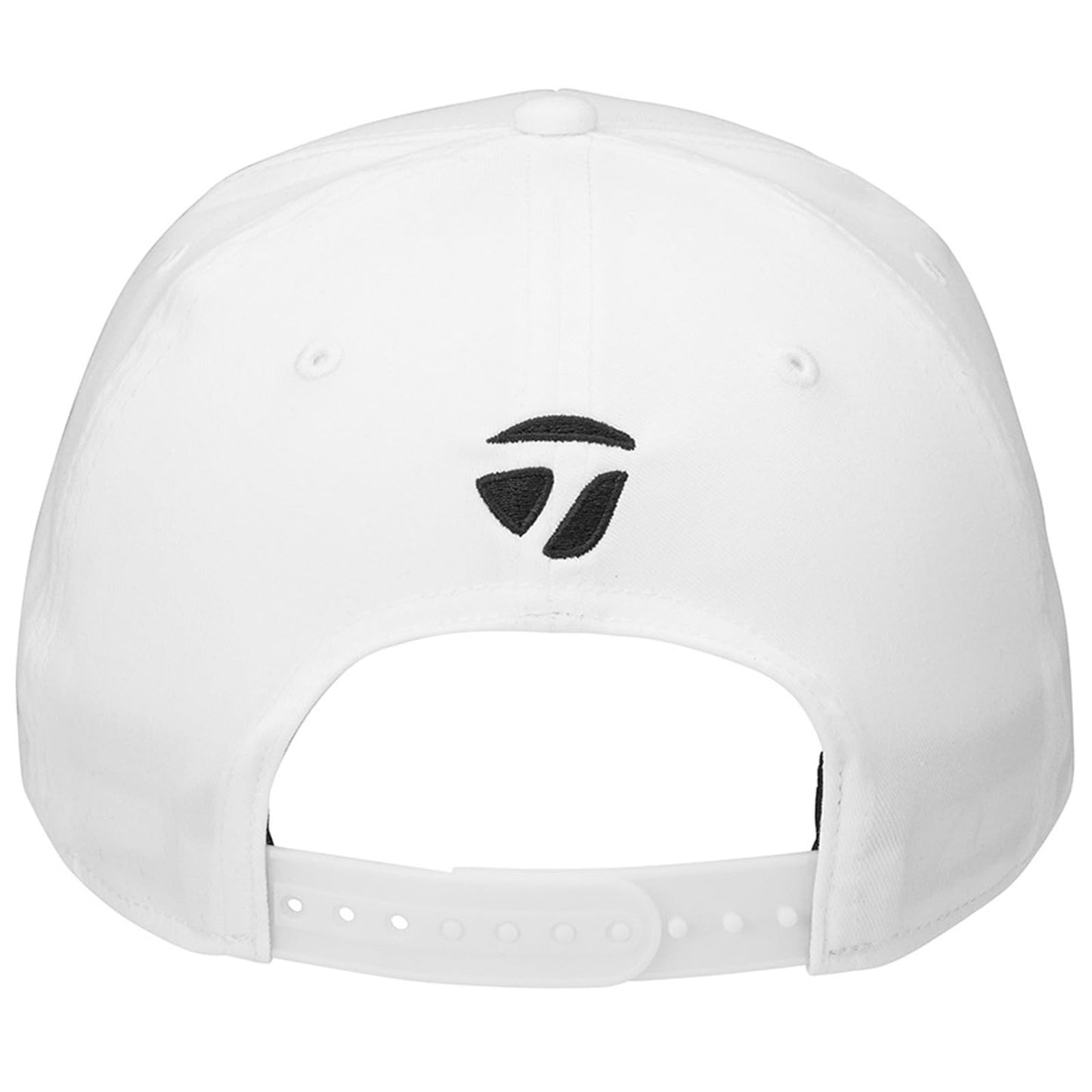 TaylorMade Golf Flatbill Snapback, White