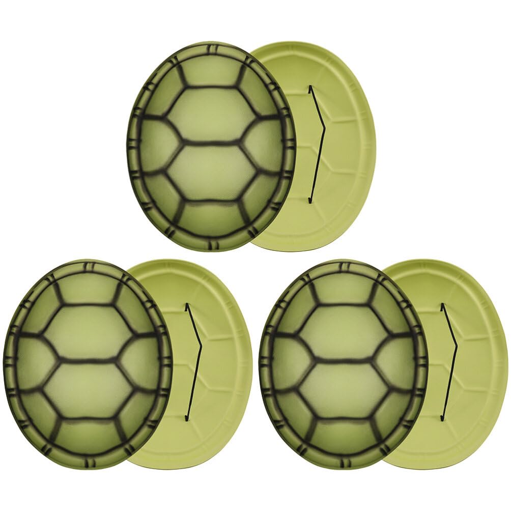 STOBOK Turtle Shell, 6pcs Halloween Turtle Shells Turtle Shell Costume Cosplay Turtle Shell Props for Party Favors