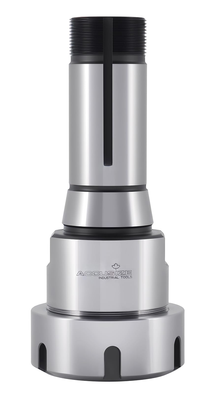Accusize Industrial Tools 5C Shank ER40 Collet Chuck, 1.238''-20UNF External, 1.041''-24UNF Internal Thread, Max TIR 0.0002'', 0223-0246