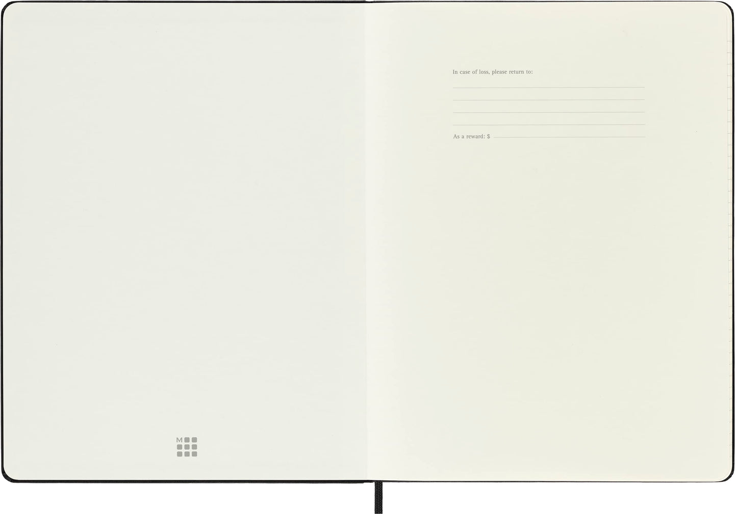 Moleskine Classic Notebook, Hard Cover, XL (7.5" x 9.5") Ruled/Lined, Black, 192 Pages