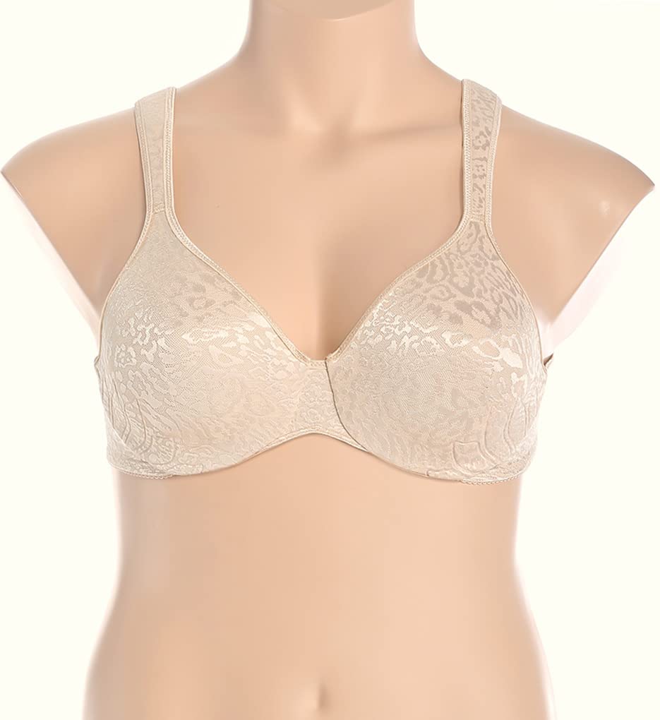 Bali Women's Live It Up Seamless Underwire Bra, Soft Taupe, 38DD