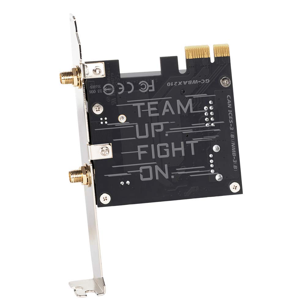 Gigabyte WiFi 6E GC-WBAX210 (2x2 802.11ax/ Tri-Band WiFi/Bluetooth 5.2/ PCIe Expansion Card)