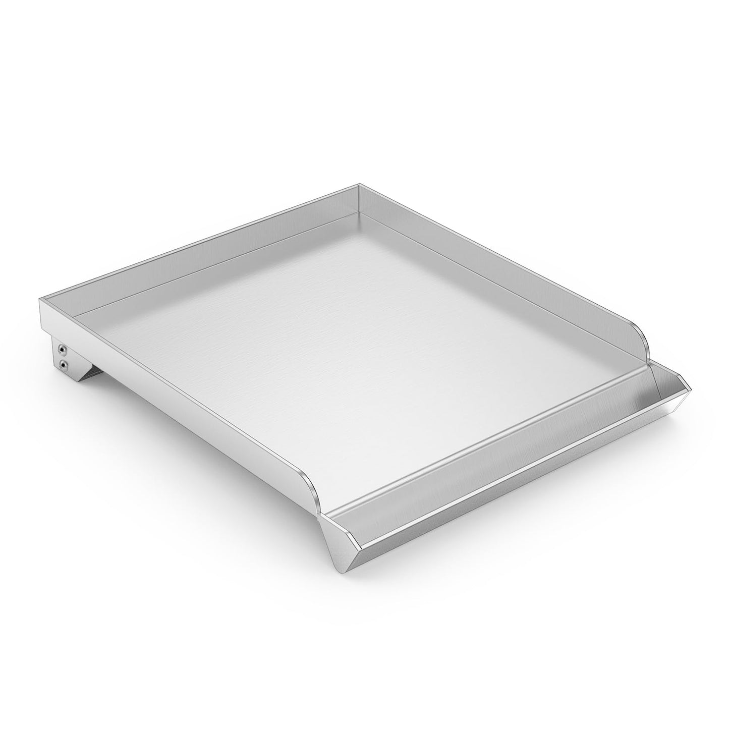 Stanbroil Universal Griddle for Gas Grill Side Burner, Stainless Steel Flat Top for Most Gas Grills, 11" x 13"