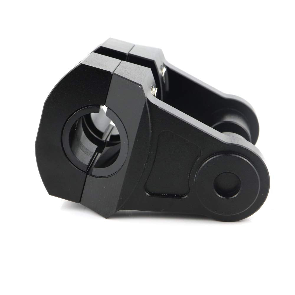 Mantt Universal CNC Handlebar Riser (2 inch Riser) 7/8" (22 mm) Motorcycle ATV Risers Fit for CRF 250L/DR650/KLR650/TW200/Grom MSX125/FZ6/ TTR Z125/GSR 750/ DRZ 400/S (7/8" to 7/8'' & 1 1/8")