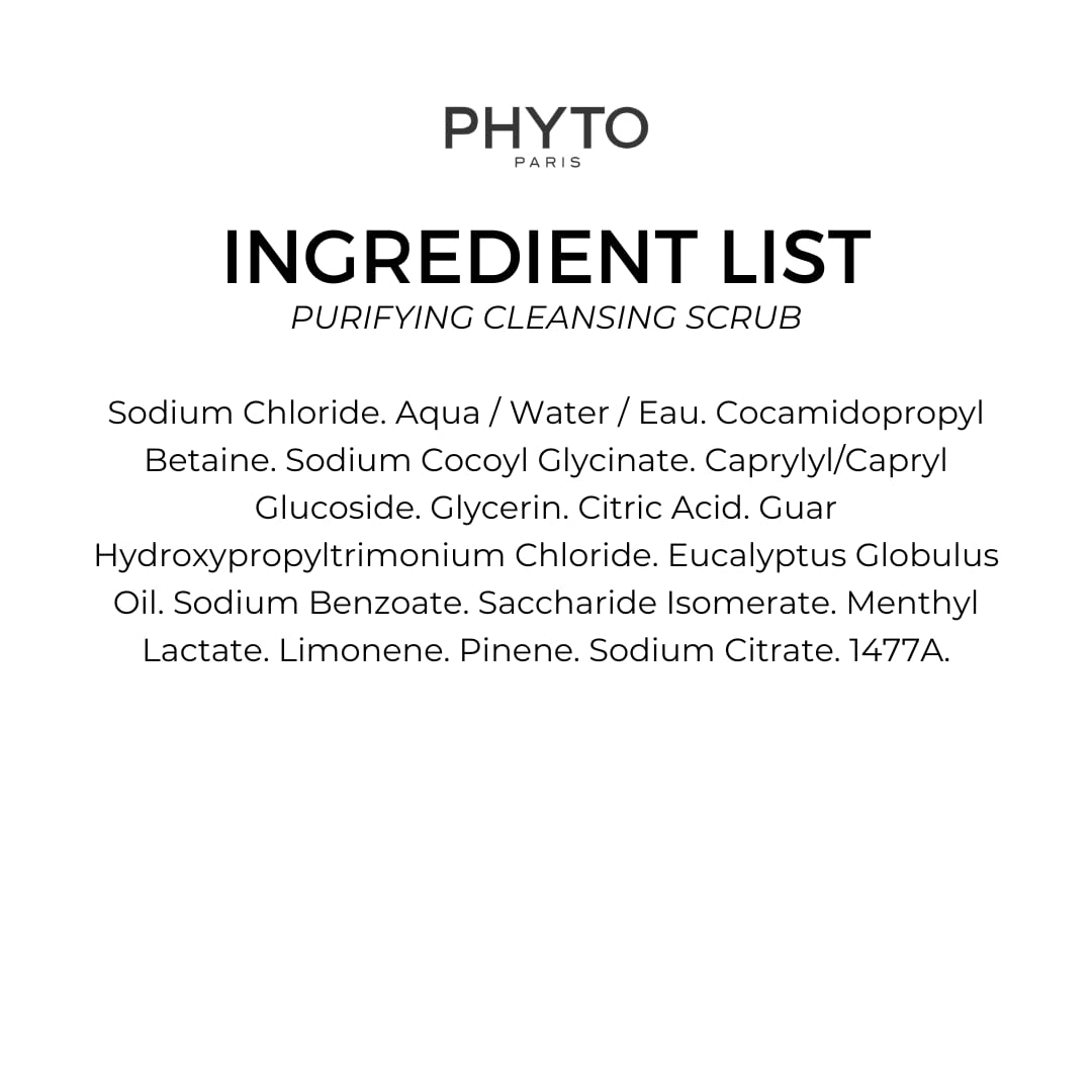 PHYTO Hair Cleansing Scrub