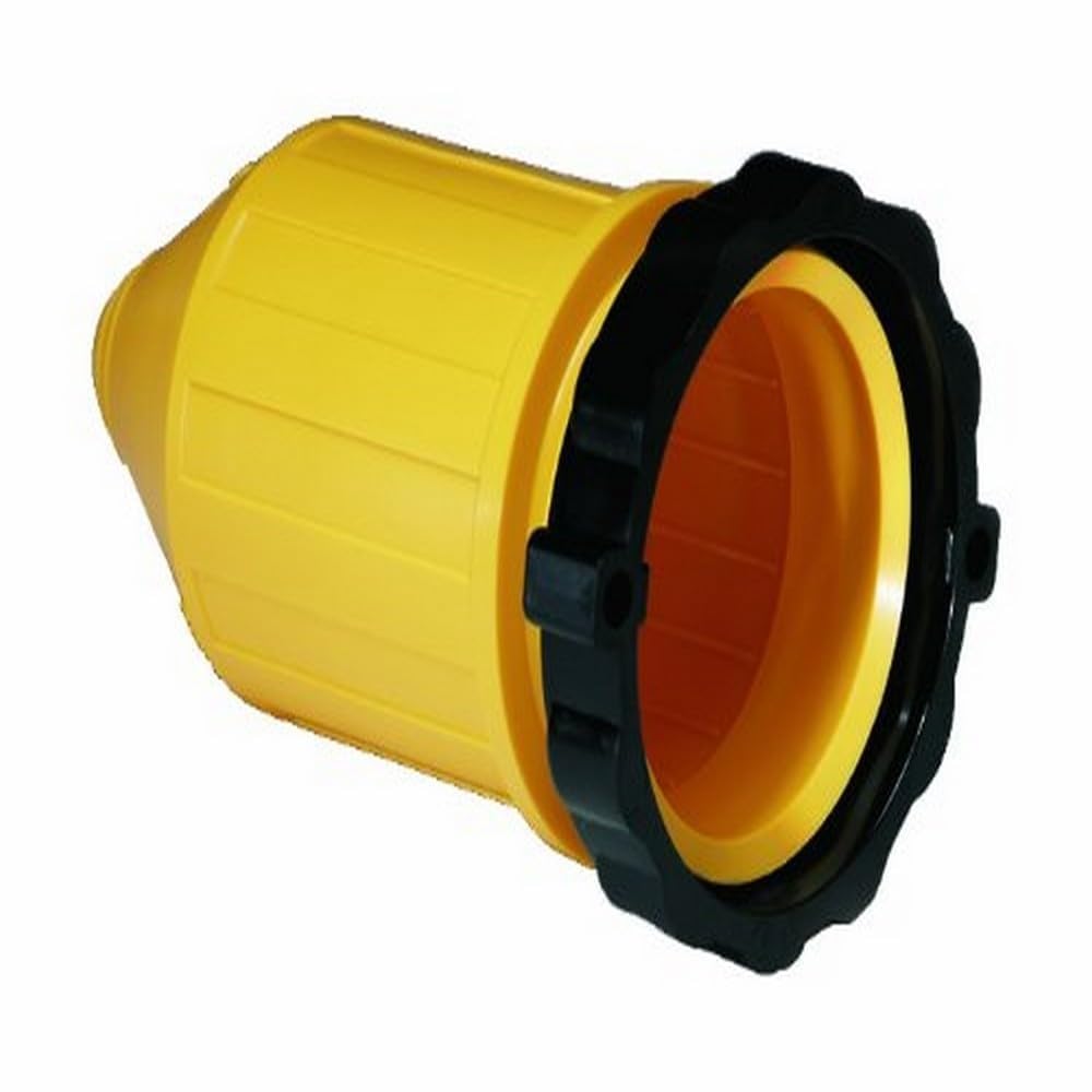 Marinco 7715CRN Weatherproof Cover with Threaded Ring for Marinco Marine Electrical 50-Amp Connectors (6360CRN and 6364CRN, Female Conncectors)