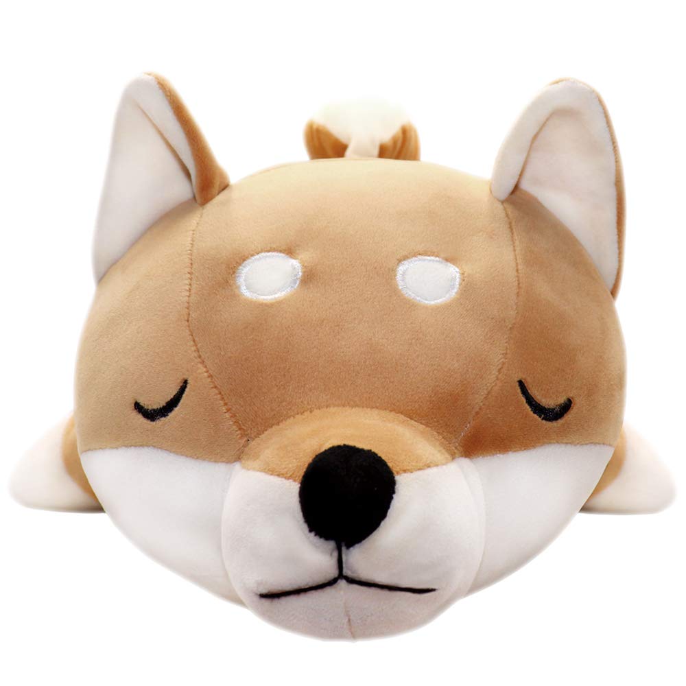 30'' Shiba Inu Plush Stuffed Animal Dog Plush Pillow Children Hugging Pillow Sleeping Comfort Cushion Soft Plush Toy