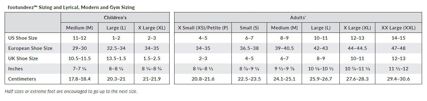 Capezio Jelz footUndeez, Nude, Medium