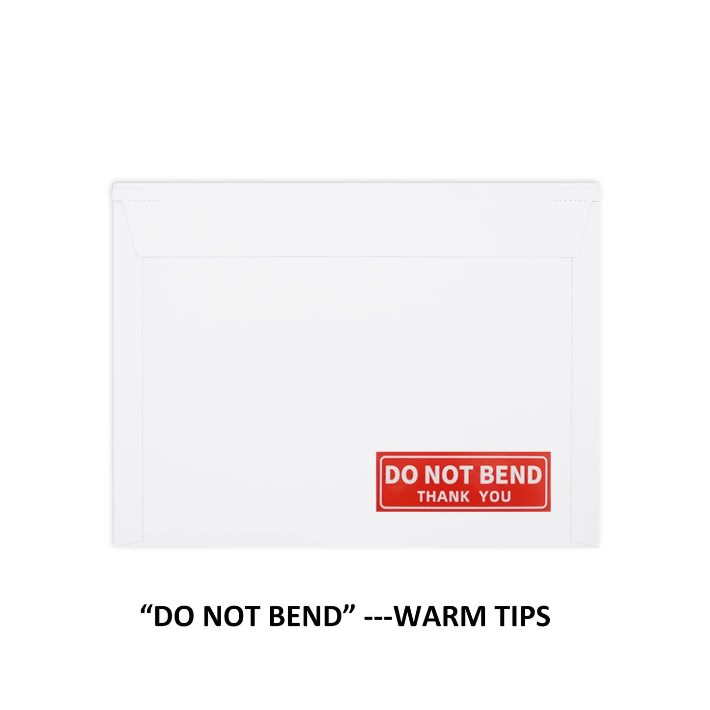 zmybcpack 50 Pack 9.5X12.5 inch Self Seal Rigid Mailer Stay Flat Cardboard Mailers, White Cardboard Shipping Envelopes White Photo Document Mailers for CD, Photos, Document